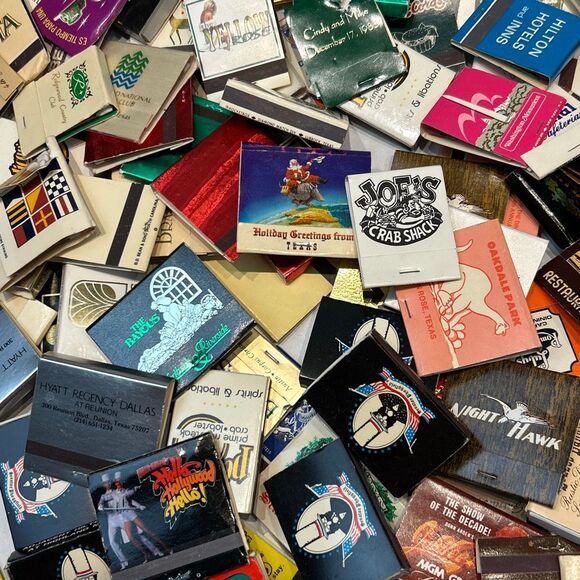 Vtg Match Book Box Lot of 25 **Random selection in each lot!** Matchbook Matchbo - Picture 5 of 5